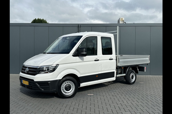 Volkswagen Crafter 35 2.0 TDI / 1e EIG. / 41.919 KM / DUBBEL CABINE / PICK UP / 7 PERSOONS / 2.5 TONS TREKHAAK / AIRCO / CRUISE / DUBBELE CABINE