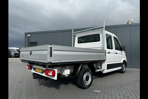 Volkswagen Crafter 35 2.0 TDI / 1e EIG. / 41.919 KM / DUBBEL CABINE / PICK UP / 7 PERSOONS / 2.5 TONS TREKHAAK / AIRCO / CRUISE / DUBBELE CABINE
