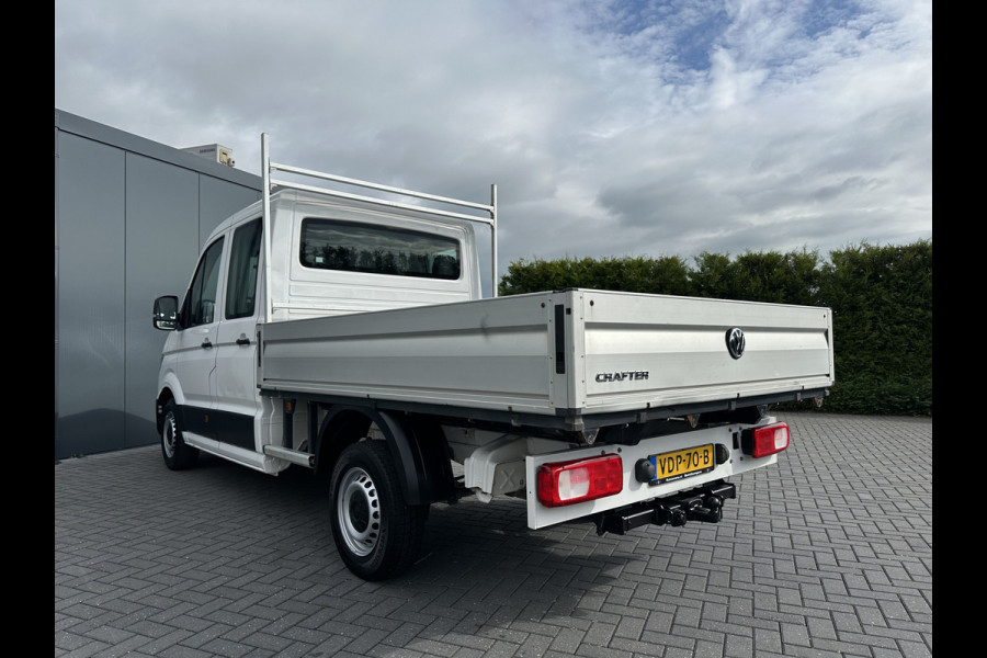 Volkswagen Crafter 35 2.0 TDI / 1e EIG. / 41.919 KM / DUBBEL CABINE / PICK UP / 7 PERSOONS / 2.5 TONS TREKHAAK / AIRCO / CRUISE / DUBBELE CABINE