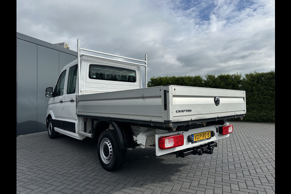 Volkswagen Crafter 35 2.0 TDI / 1e EIG. / 41.919 KM / DUBBEL CABINE / PICK UP / 7 PERSOONS / 2.5 TONS TREKHAAK / AIRCO / CRUISE / DUBBELE CABINE