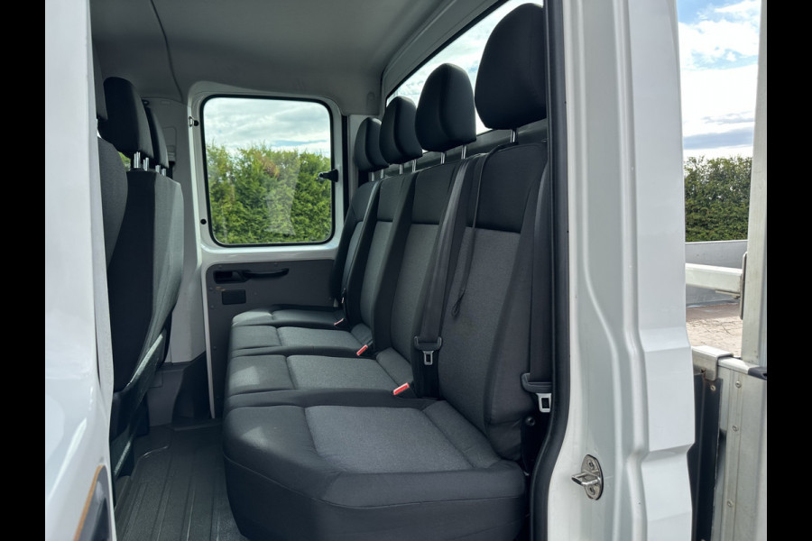 Volkswagen Crafter 35 2.0 TDI / 1e EIG. / 41.919 KM / DUBBEL CABINE / PICK UP / 7 PERSOONS / 2.5 TONS TREKHAAK / AIRCO / CRUISE / DUBBELE CABINE