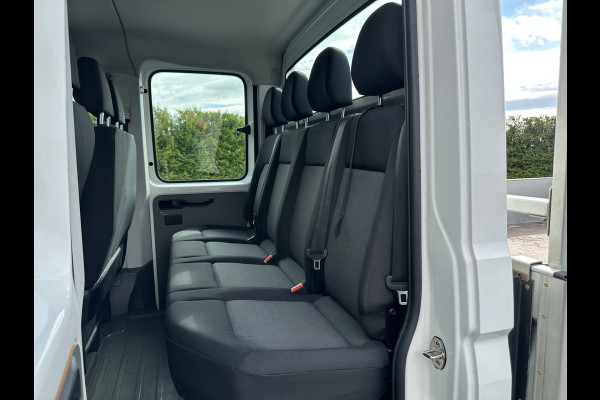Volkswagen Crafter 35 2.0 TDI / 1e EIG. / 41.919 KM / DUBBEL CABINE / PICK UP / 7 PERSOONS / 2.5 TONS TREKHAAK / AIRCO / CRUISE / DUBBELE CABINE