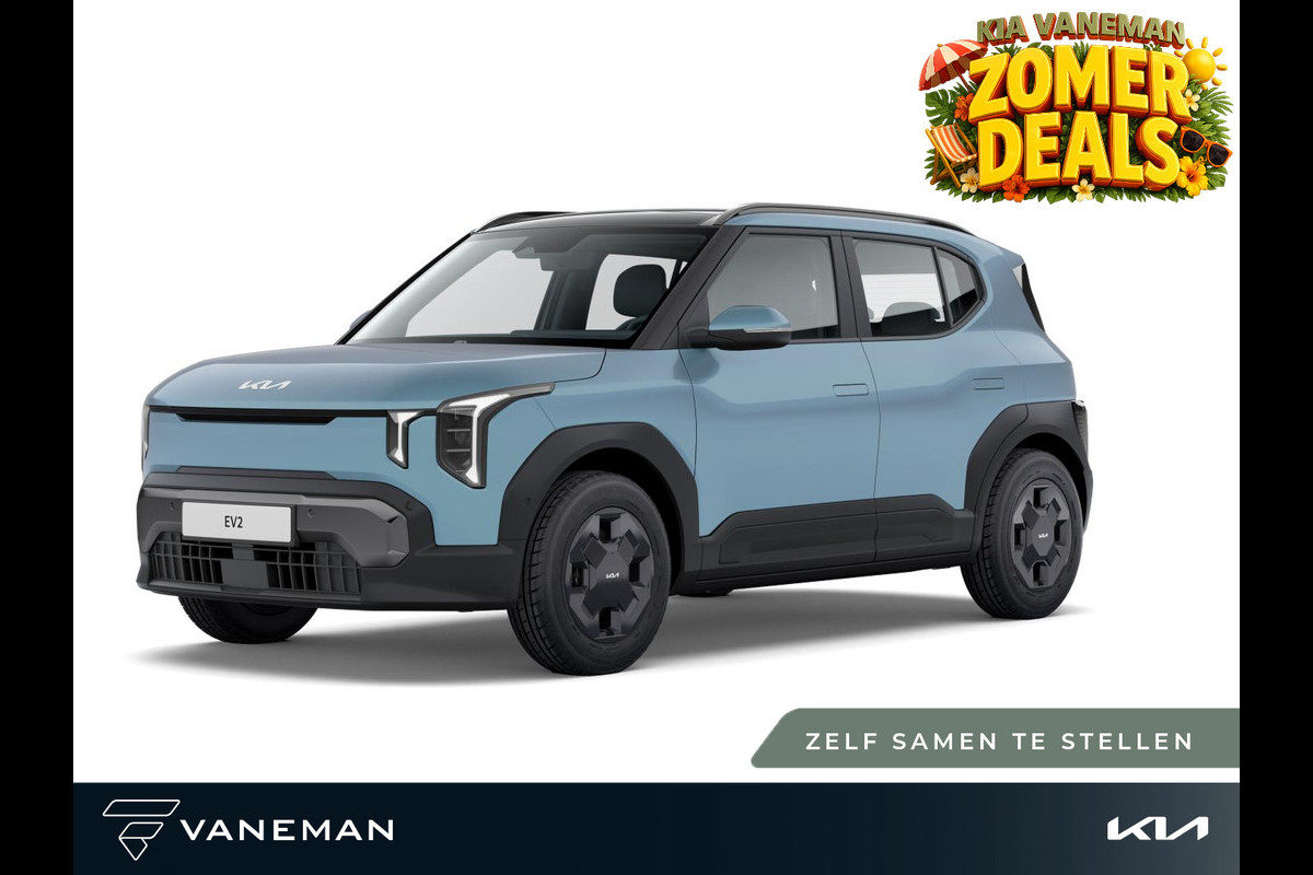 Kia EV2 Plus Advanced 42.2 kWh | Nieuw model | Elektrisch glazen panorama-dak | Tijdelijk introductieaanbod: inruilpremie tot € 3.000,-!