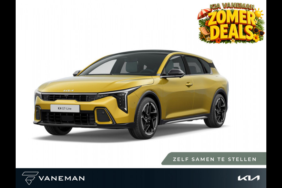 Kia K4 1.0 T-GDi MHEV GT-Line Launch Edition (pano) | Nieuw model |  Glazen schuif-/kanteldak | Apple Carplay/Android Auto
