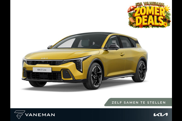 Kia K4 1.0 T-GDi MHEV GT-Line Launch Edition (pano) | Nieuw model |  Glazen schuif-/kanteldak | Apple Carplay/Android Auto