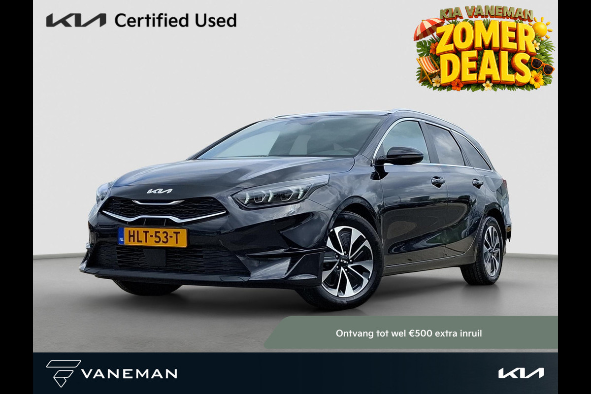 Kia Ceed Sportswagon 1.0 T-GDi MHEV Design Edition Stoel- en Stuurverwarming | Cruise Control | Climate Control | Elektr. Achterklep | JBL | Draadloos Opladen |