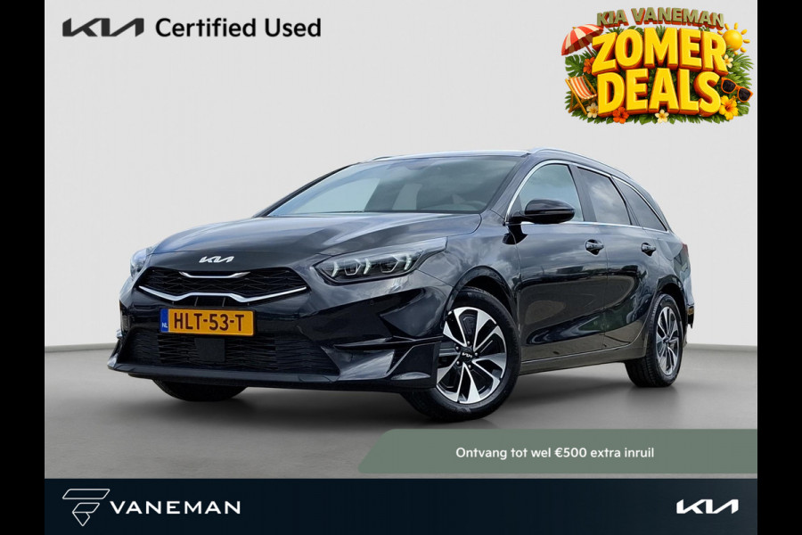 Kia Ceed Sportswagon 1.0 T-GDi MHEV Design Edition Stoel- en Stuurverwarming | Cruise Control | Climate Control | Elektr. Achterklep | JBL | Draadloos Opladen |