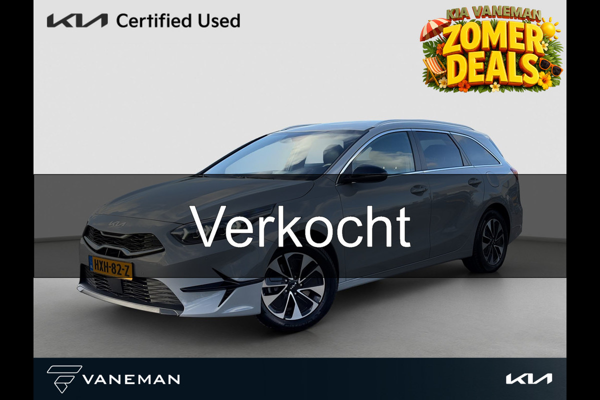 Kia Ceed Sportswagon 1.0 T-GDi MHEV Design Edition Automaat Stoel- en Stuurverwarming | Cruise Control | Climate Control | Elektr. Achterklep | JBL | Draadloos Opladen |