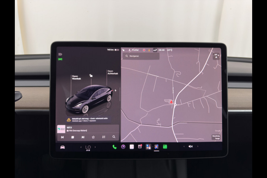 Tesla Model 3 Standard RWD Plus 60 kWh [3-Fase-11kW] {SoH-90%} (INCL-BTW) Aut. *PANO | AUTOPILOT | LEATHER | KEYLESS | FULL-LED | MEMORY-PACK | TOPVIEW | DAB | CARPLAY | DIGI-COCKPIT | LANE-ASSIST | HEATED- COMFORTSEATS | 19"ALU*