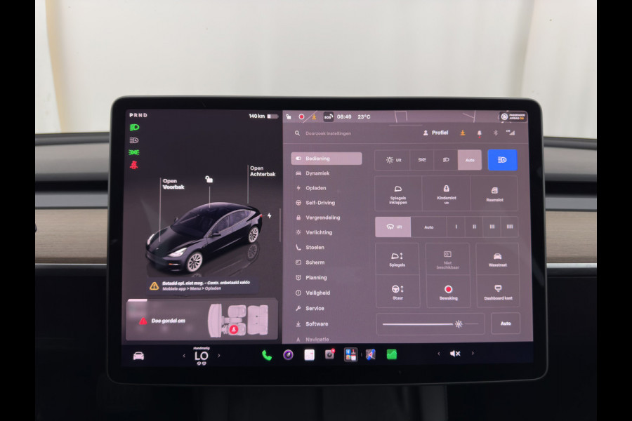 Tesla Model 3 Standard RWD Plus 60 kWh [3-Fase-11kW] {SoH-90%} (INCL-BTW) Aut. *PANO | AUTOPILOT | LEATHER | KEYLESS | FULL-LED | MEMORY-PACK | TOPVIEW | DAB | CARPLAY | DIGI-COCKPIT | LANE-ASSIST | HEATED- COMFORTSEATS | 19"ALU*