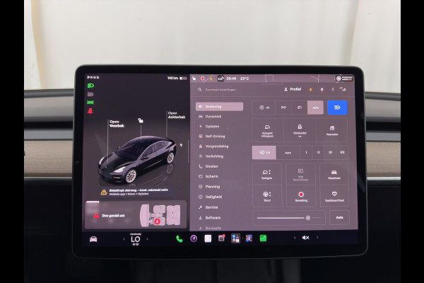Tesla Model 3 Standard RWD Plus 60 kWh [3-Fase-11kW] {SoH-90%} (INCL-BTW) Aut. *PANO | AUTOPILOT | LEATHER | KEYLESS | FULL-LED | MEMORY-PACK | TOPVIEW | DAB | CARPLAY | DIGI-COCKPIT | LANE-ASSIST | HEATED- COMFORTSEATS | 19"ALU*