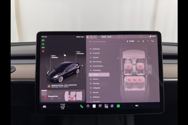 Tesla Model 3 Standard RWD Plus 60 kWh [3-Fase-11kW] {SoH-90%} (INCL-BTW) Aut. *PANO | AUTOPILOT | LEATHER | KEYLESS | FULL-LED | MEMORY-PACK | TOPVIEW | DAB | CARPLAY | DIGI-COCKPIT | LANE-ASSIST | HEATED- COMFORTSEATS | 19"ALU*