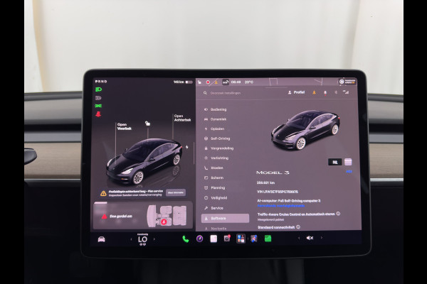 Tesla Model 3 Standard RWD Plus 60 kWh [3-Fase-11kW] {SoH-90%} (INCL-BTW) Aut. *PANO | AUTOPILOT | LEATHER | KEYLESS | FULL-LED | MEMORY-PACK | TOPVIEW | DAB | CARPLAY | DIGI-COCKPIT | LANE-ASSIST | HEATED- COMFORTSEATS | 19"ALU*