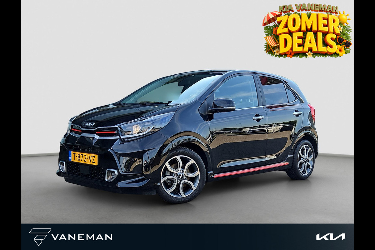Kia Picanto 1.0 DPi GT-Line | Leder | 1e Eigenaar | LED | Navi | Cruise | Sensoren | LMV |