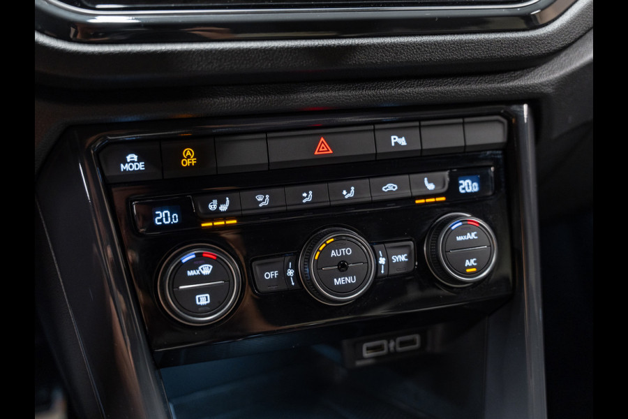 Volkswagen T-Roc 1.5 TSI 150PK DSG Sport, Voll Led, Virtual Cockpit, Apple Carplay, Cam, ACC, Clima, Private Glas, Voll Onderhoud