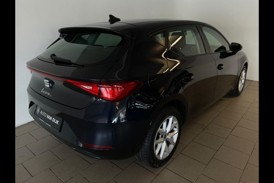 Seat Leon 1.0 TSI Reference AIRCO NAVI CRUISE CENT VERG APPLE CARPLAY VELGEN 5DRS STARTKNOP ZEER NETTE AUTO