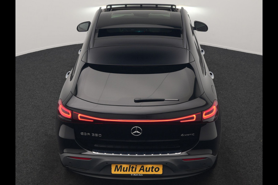 Mercedes-Benz EQA 350 4MATIC Luxury Line 69,7 kWh 292pk Dealer O.H. | Panodak | Adaptive Cruise | Camera | Lederen Sportstoelen Ventilatie & Verwarmd | Sfeerverlichting | Keyless | Blis | Navigatie | DAB | 20"L.M |