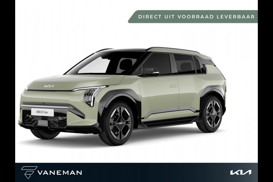 Kia EV3 GT-Line Business Edition 81.4 kWh | Cruise control adaptief met Stop&Go en stuurhulp | Direct leverbaar uit voorraad
