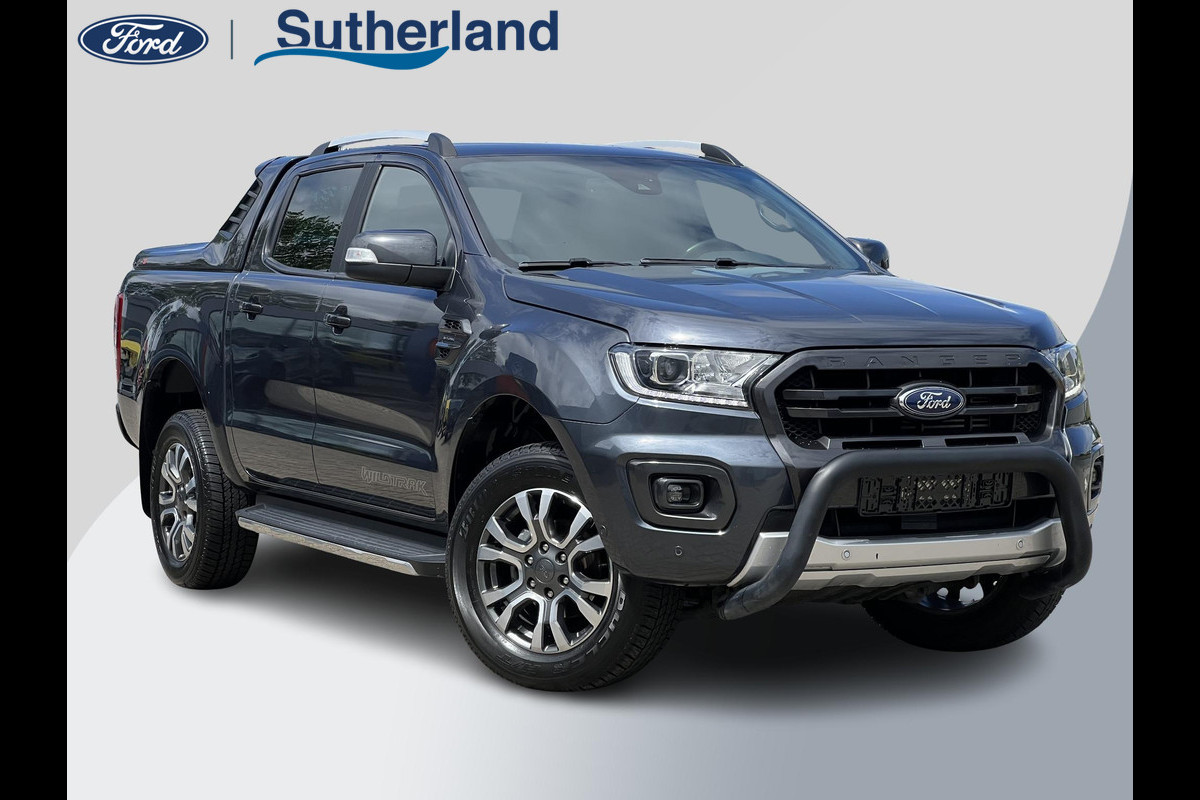 Ford Ranger 2.0 EcoBlue Wildtrak Double Cab | Trekhaak | Adaptive cruise control | Camera | Deksel