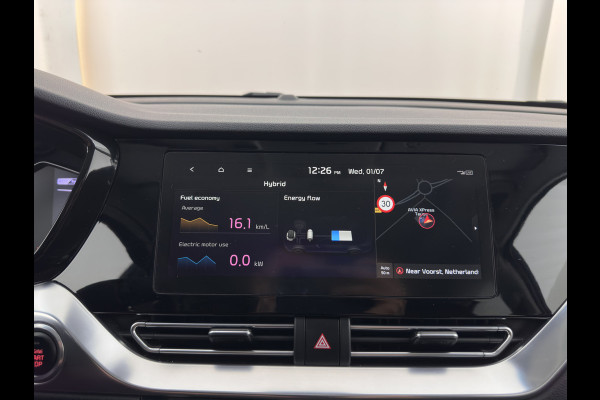 Kia Niro 1.6 GDi Hybrid ExecutiveLine (INCL-BTW) Aut. *PANO | LEATHER | FULL-LED | NAVI-FULLMAP | DIGI-COCKPIT | HEATED-COMFORTSEATS | CAMERA | DAB+ | KEYLESS | ECC | SHIFTPADDLES | ADAPTIVE-CRUISE | LANE-ASSIST | TOWBAR | 18"ALU