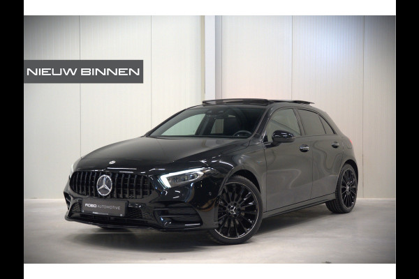 Mercedes-Benz A-Klasse 250 e AMG Line | Panoramadak | Stoelverwarming | Keyless | Head-Up Display | 360 Camera | Apple Carplay | Ambiance Verlichting | Adaptive Cruise Control | Navigatie | DAB | Multibeam LED | SOH 96,96%
