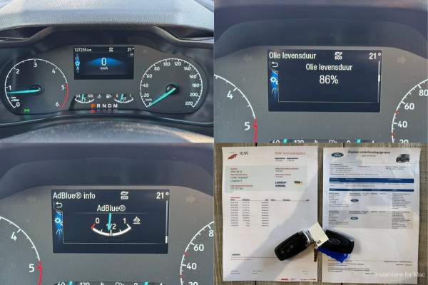 Ford Transit Connect 1.5 EcoBlue 120pk L2 Sport Automaat | Navi | CarPlay | Camera | Airco aut. | 17 inch | Winterpack | Cruise
