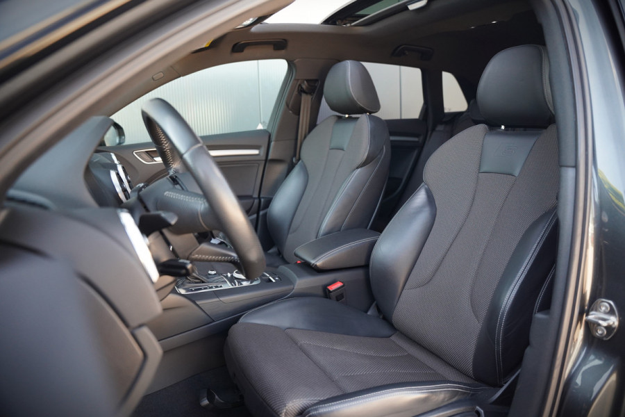 Audi A3 Sportback 35 TFSI CoD Design Pro Line Plus S-Line | Panoramadak | Stoelverwarming | Adaptive Cruise Control | Navigatie | Camera | Parkeersensoren | Climate Control |