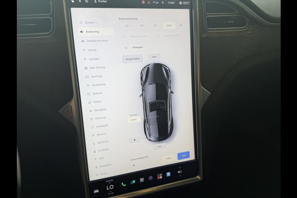 Tesla Model S 100D Performance | 700PK | Schuifdak | 21'' inch | Stoel/Stuurverwarming