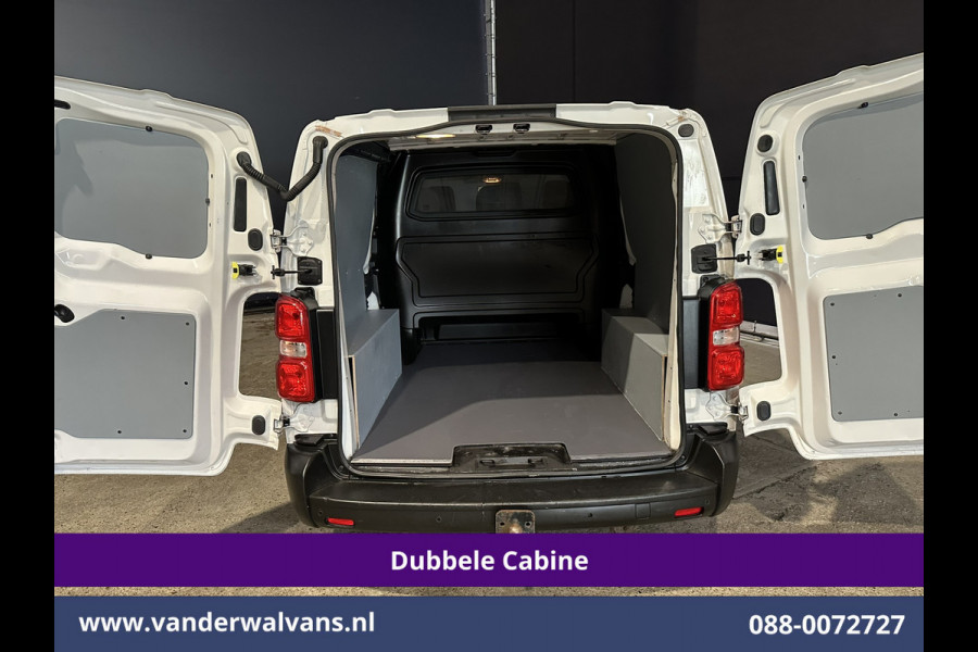 Opel Vivaro 2.0 CDTI 123pk L3H1 Dubbele Cabine Euro6 Airco | 6-Zits | Camera | Cruisecontrol 2500kg Trekhaak, Parkeersensoren