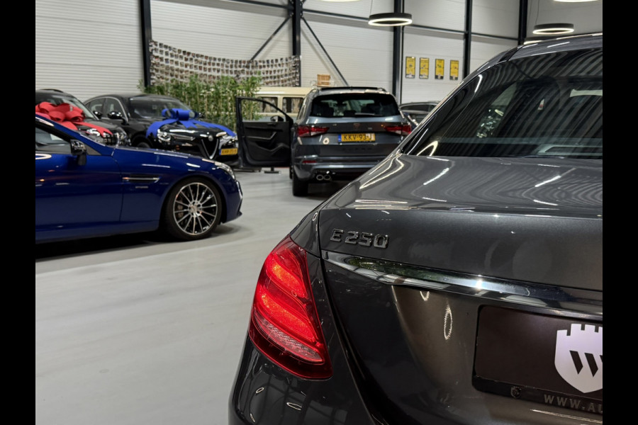 Mercedes-Benz E-Klasse 250 Avantgarde|Premium Grijs|Dealer Onderh|19'' AMG|Schuif-/Kanteldak|Leder|Burmester|Camera|Xenon|Rijklaar