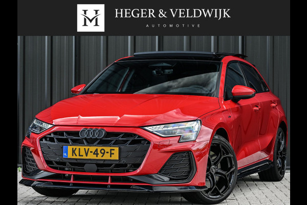 Audi A3 Sportback 45 TFSI e S edition Competition | Panoramadak | 5 jr garantie | Ambiance interieur | Active Cruise | Sonos Sound | S-Seats + Memory | Head-Up | Camera | Stoelverwarming | Keyless