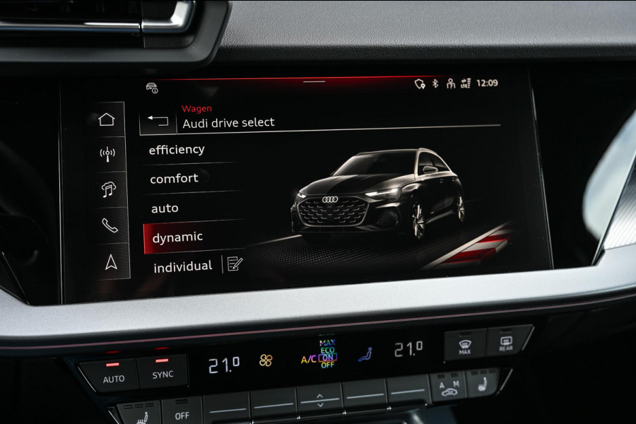 Audi A3 Sportback 45 TFSI e S edition Competition | Panoramadak | 5 jr garantie | Ambiance interieur | Active Cruise | Sonos Sound | S-Seats + Memory | Head-Up | Camera | Stoelverwarming | Keyless