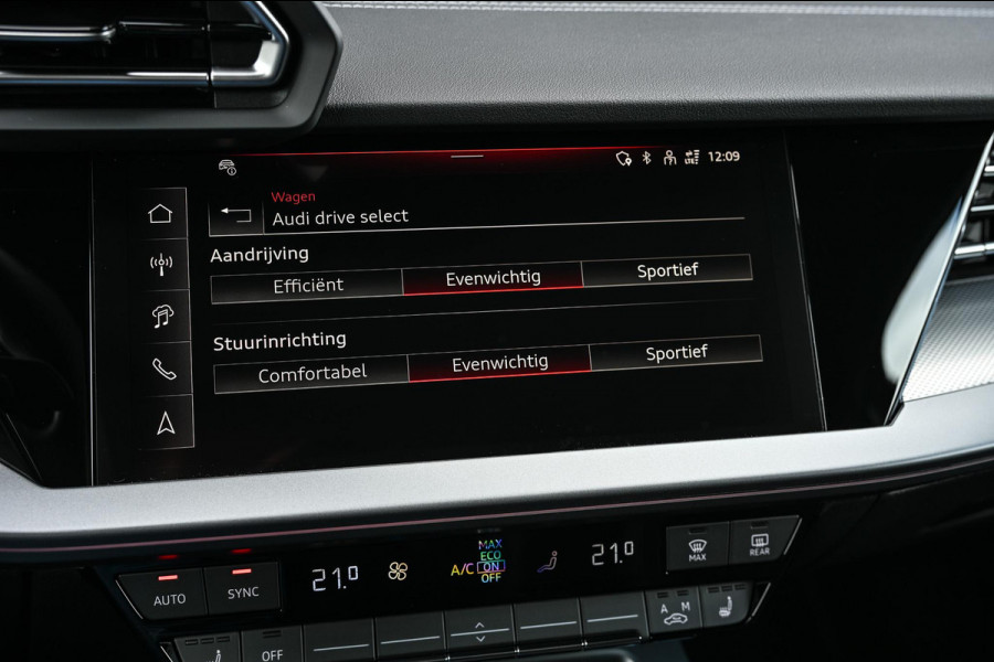 Audi A3 Sportback 45 TFSI e S edition Competition | Panoramadak | 5 jr garantie | Ambiance interieur | Active Cruise | Sonos Sound | S-Seats + Memory | Head-Up | Camera | Stoelverwarming | Keyless