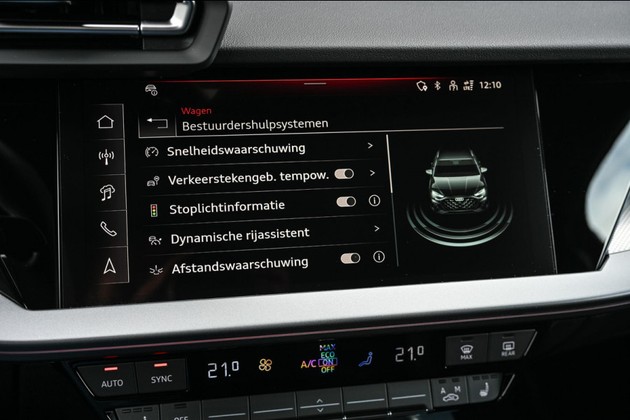 Audi A3 Sportback 45 TFSI e S edition Competition | Panoramadak | 5 jr garantie | Ambiance interieur | Active Cruise | Sonos Sound | S-Seats + Memory | Head-Up | Camera | Stoelverwarming | Keyless