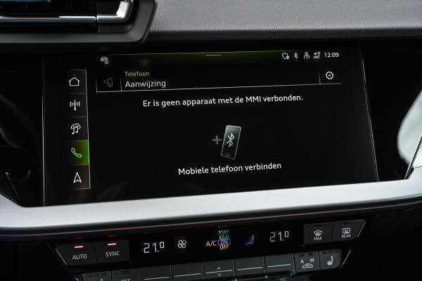 Audi A3 Sportback 45 TFSI e S edition Competition | Panoramadak | 5 jr garantie | Ambiance interieur | Active Cruise | Sonos Sound | S-Seats + Memory | Head-Up | Camera | Stoelverwarming | Keyless