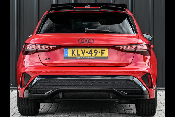 Audi A3 Sportback 45 TFSI e S edition Competition | Panoramadak | 5 jr garantie | Ambiance interieur | Active Cruise | Sonos Sound | S-Seats + Memory | Head-Up | Camera | Stoelverwarming | Keyless