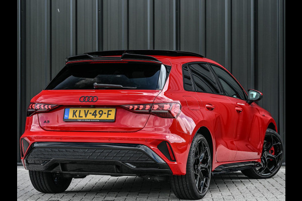 Audi A3 Sportback 45 TFSI e S edition Competition | Panoramadak | 5 jr garantie | Ambiance interieur | Active Cruise | Sonos Sound | S-Seats + Memory | Head-Up | Camera | Stoelverwarming | Keyless