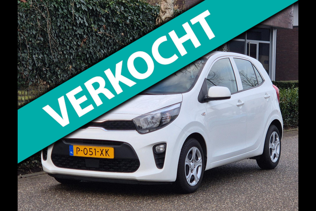 Kia Picanto Automaat Navigatie Wit NAP NL Rijklaar BTW Auto 1.0 DPi ComfortLine
