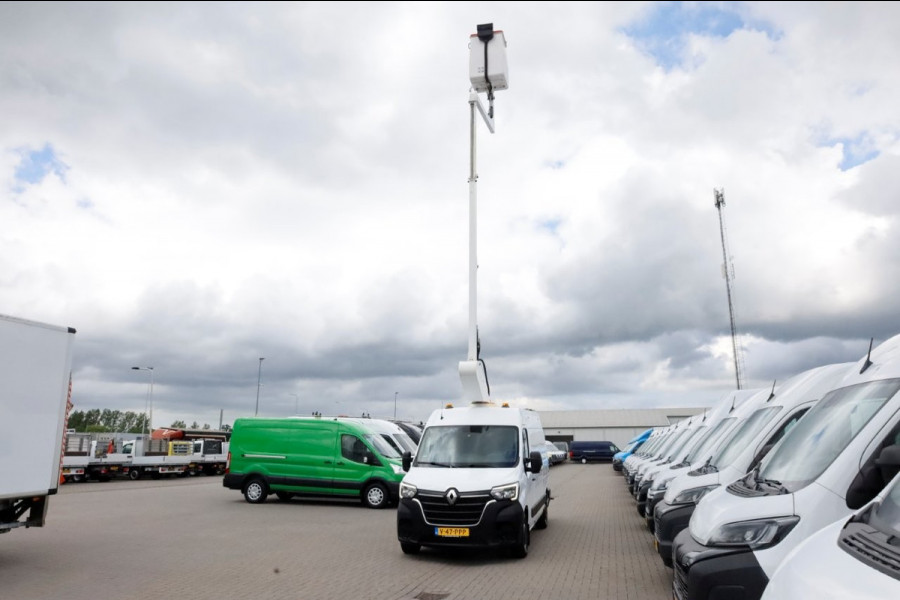 Renault Master T35 2.3 dCi 145pk L2H2 121FT Hoogwerker Werkhoogte 10 meter 01-2021
