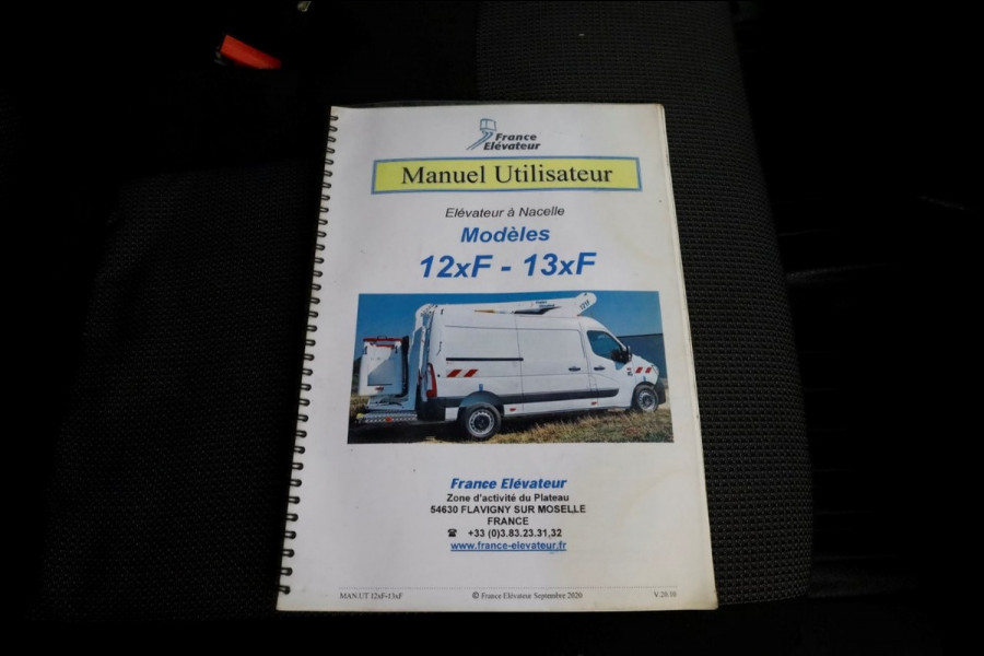 Renault Master T35 2.3 dCi 145pk L2H2 121FT Hoogwerker Werkhoogte 10 meter 01-2021