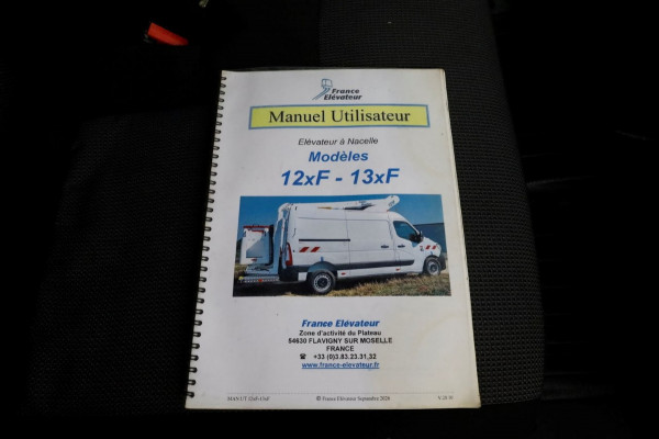 Renault Master T35 2.3 dCi 145pk L2H2 121FT Hoogwerker Werkhoogte 10 meter 01-2021