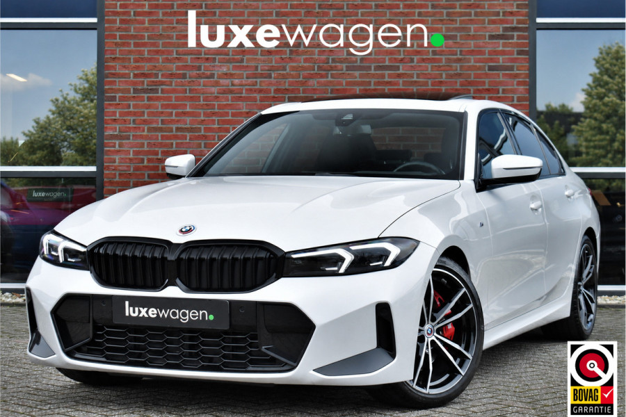 BMW 3 Serie 330D M-Sport Pro Pano H/K HUD El-zetels Parelmoer-wit!