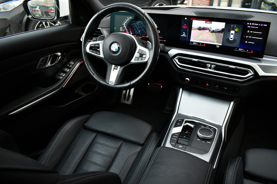BMW 3 Serie 330D M-Sport Pro Pano H/K HUD El-zetels Parelmoer-wit!
