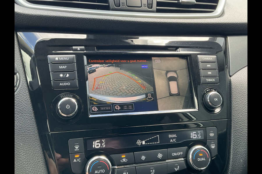 Nissan QASHQAI 1.3 DIG-T Tekna Pano 360° Stoelverw Keyless Hoogzitter Orig.NL Voll.Onderhouden!
