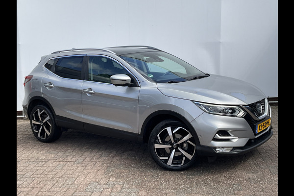 Nissan QASHQAI 1.3 DIG-T Tekna Pano 360° Stoelverw Keyless Hoogzitter Orig.NL Voll.Onderhouden!