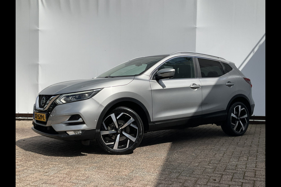 Nissan QASHQAI 1.3 DIG-T Tekna Pano 360° Stoelverw Keyless Hoogzitter Orig.NL Voll.Onderhouden!