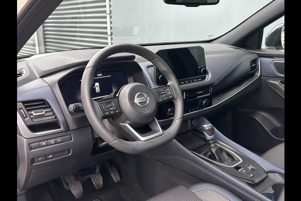 Nissan QASHQAI BWJ 2022 | 1.3 MHEV 141PK Tekna | TREKHAAK | PANO DAK | LEDER/STOF | 360 CAMERA | NAVI | CLIMA | CARPLAY | PDC 2X |