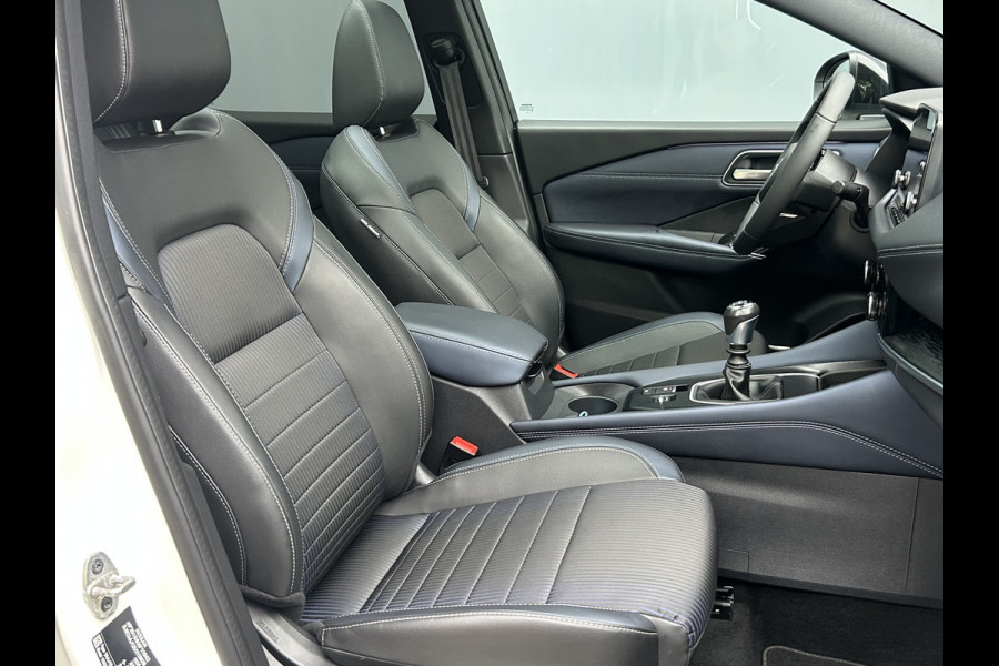 Nissan QASHQAI BWJ 2022 | 1.3 MHEV 141PK Tekna | TREKHAAK | PANO DAK | LEDER/STOF | 360 CAMERA | NAVI | CLIMA | CARPLAY | PDC 2X |