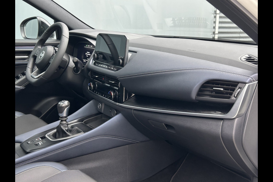 Nissan QASHQAI BWJ 2022 | 1.3 MHEV 141PK Tekna | TREKHAAK | PANO DAK | LEDER/STOF | 360 CAMERA | NAVI | CLIMA | CARPLAY | PDC 2X |