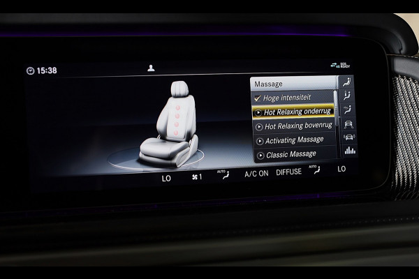 Mercedes-Benz G-Klasse 63 Manufaktur / Schermen / Carbon / Massage / Memory / 360 Camera / Lane Assist / BURMESTER / Open Dak / 22